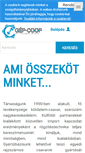 Mobile Screenshot of gepcoop.hu